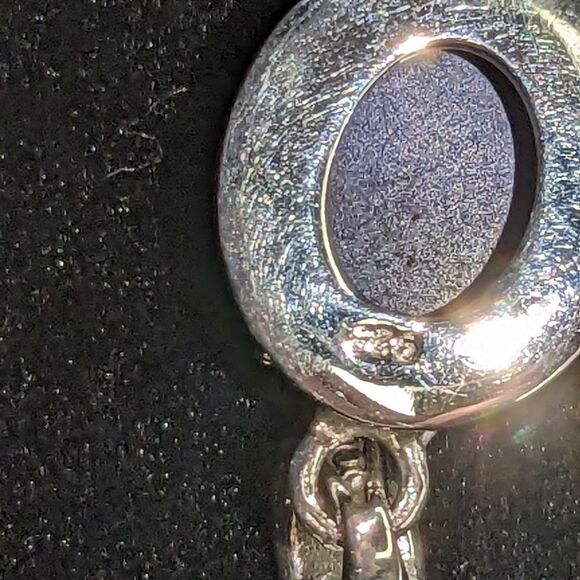 New Mojave Purple Turquoise Sterling Silver Pendant - Picture 6 of 8